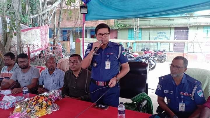 রূপসায় শারদীয় দুর্গোৎসবের  বিজয়াতে আলোচনা সভা