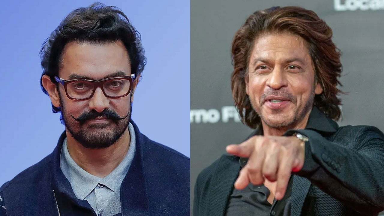 আমিরের ছবি নিয়ে রসিকতা করলেন শাহরুখ