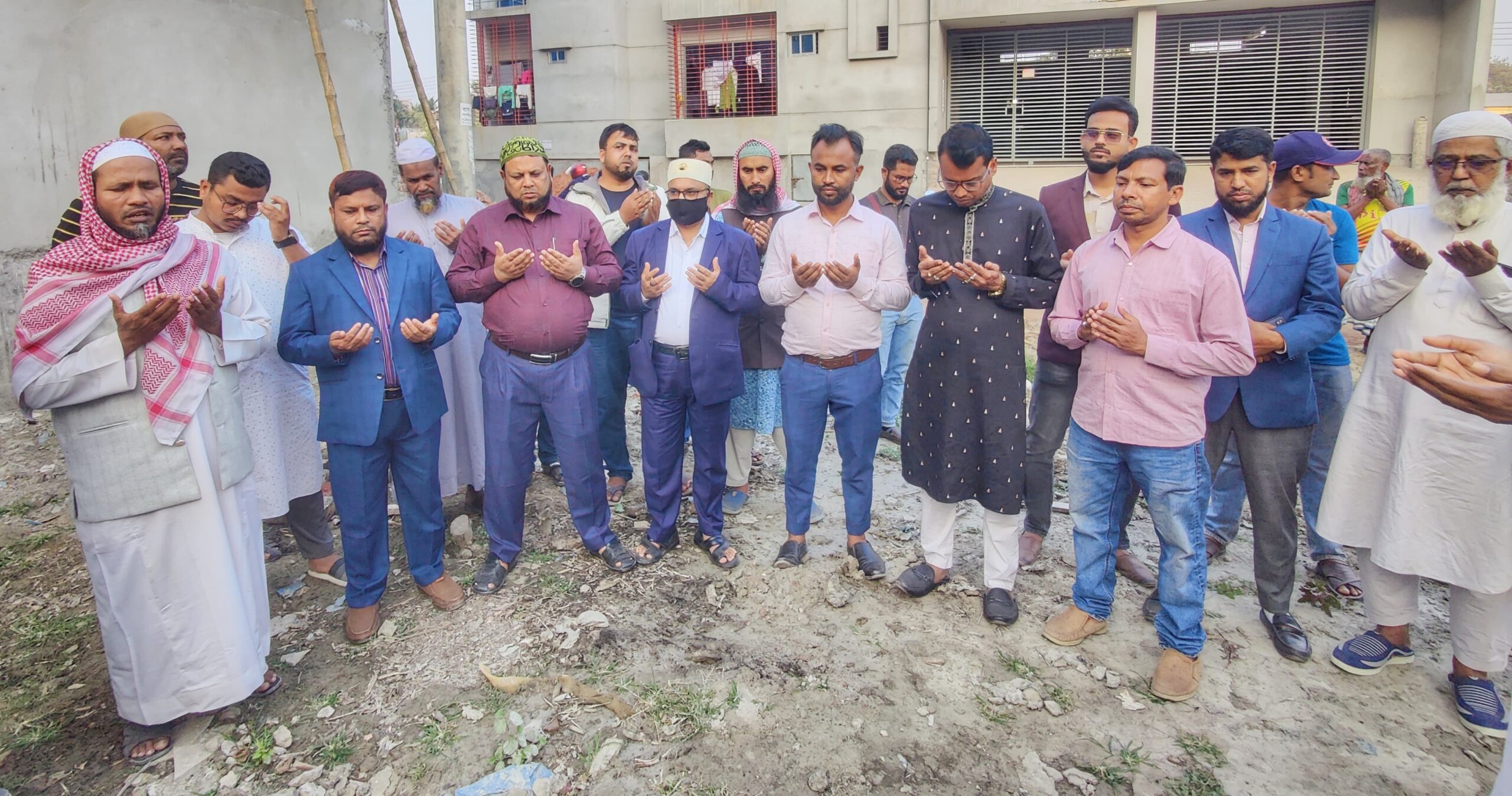 নগরীতে এস এন প্যালেস ৯ এর কাজের উদ্বোধন